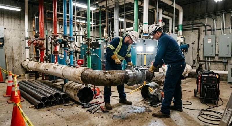 Industrial Plumbing Service in Denver, CO